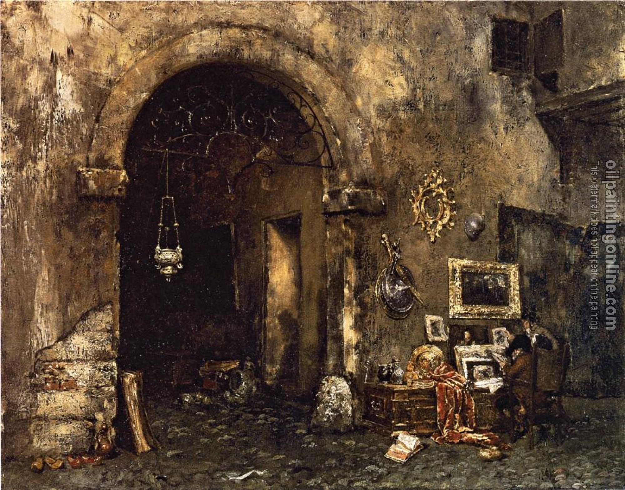 Chase, William Merritt - The Antiquary Shop